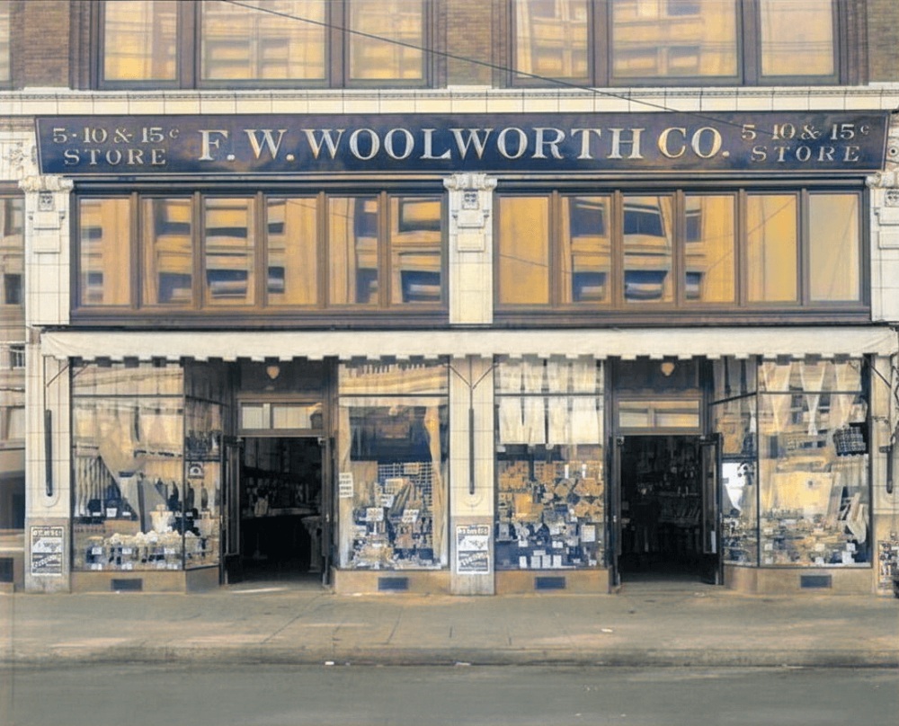 5, 10 & 15 cents store by F.W Woolworths co