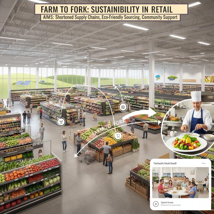 How Farm to Fork Strategies Support Sustainability and Agriculture