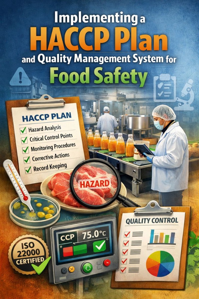 Implementing a HACCP Plan and Quality Management System for Food Safety